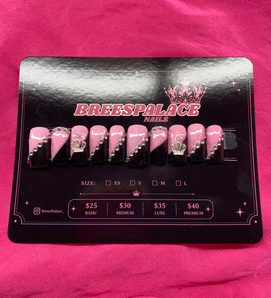 Pink & Black Royal 👑🖤